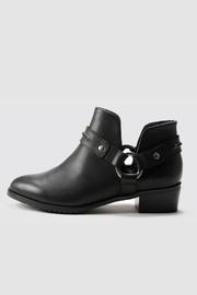  Leather Ankle Bootie