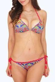  Peyote Bikini Red
