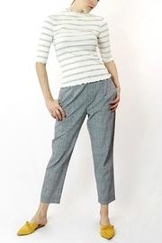  Ribbed Stretchy Top