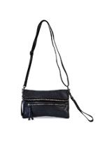  Cleef Double Zipper Wristlet/crossbody