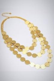  Multistrand Circles Necklace