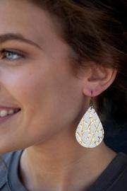  Leather Drop Earrings