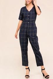  Grid Jumpsuit