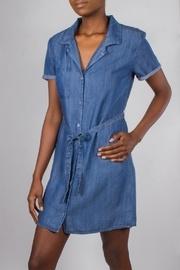  Button-up Dark-denim Dress