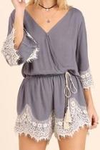  Romper With Lace