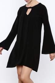  Black Keyhole Dress