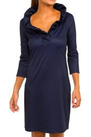 Ruffneck Jersey Dress