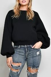  Balloon Sleeved Sweater