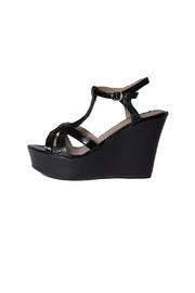 Black Megan Wedge