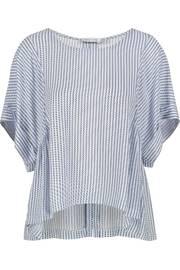  Flowy Striped Blouse
