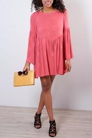  Flare Sleeved Dress