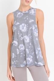  Shadow-floral Muscle Tank
