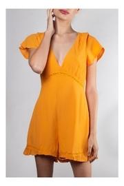  Embroidered Marigold Romper