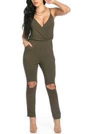  Olive Green Jumpsuit