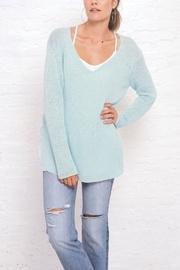  Shirt Tail V-neck Tunic