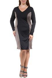  Taupe Sheath Dress