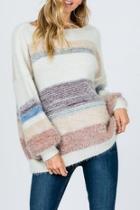  Mohiar Striped Sweater