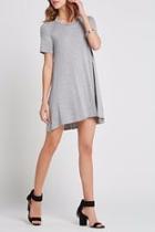  Heathered Jersey Dress