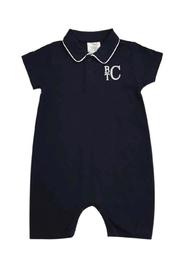  Pima Collared Playsuit