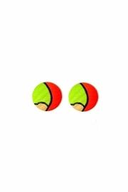  Ankara Button Earrings