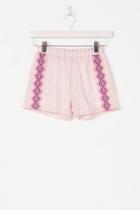  Carefree Embroidered Shorts