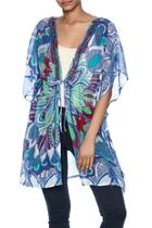  Beaded Cover Up Caftan
