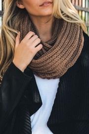  Mocha Infinity Scarf