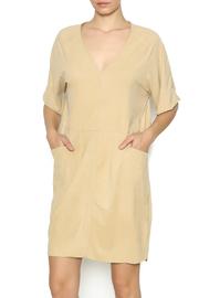  Faux Suede Tunic