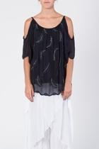  Crystal Feather Top