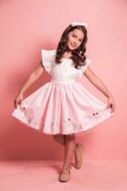  Zoe Dress Magical Parade Pink And Lucky Star White