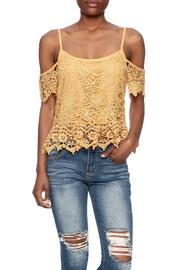  Lace Off Shoulder Top