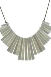  Off-white Glam Fan Collar Necklace