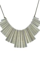  Off-white Glam Fan Collar Necklace