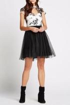  Sleeve Cutout Dress