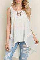  White Hi-low Tank