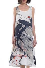  Painted Linen Dress