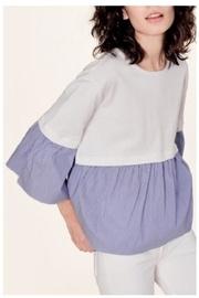  Layered Poplin Top