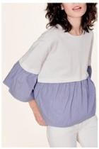  Layered Poplin Top