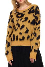  Animal Jacquard Sweater