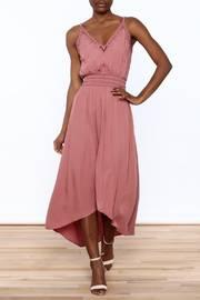  Old Rose Midi Dress