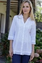  Embroidered Cotton Blouse