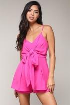  Bow Front Romper