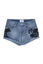  Iris Embroidered Short
