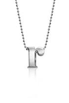  R Initial Necklace