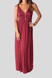  Wine Maxi Dress