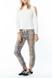  Slash Shoulder Top