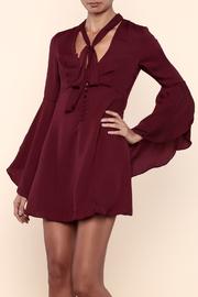  Tie Neck A-line Dress