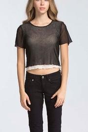  Mesh Layered Top