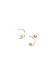 Gold Diamond Earrings