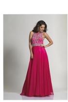  Magenta Crystal Gown